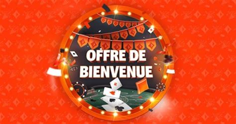 offre de bienvenue poker.